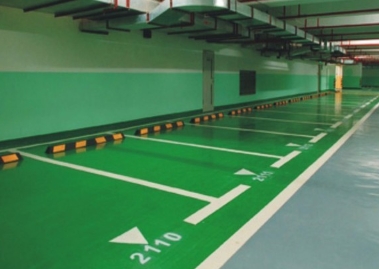 中山道路車位劃線